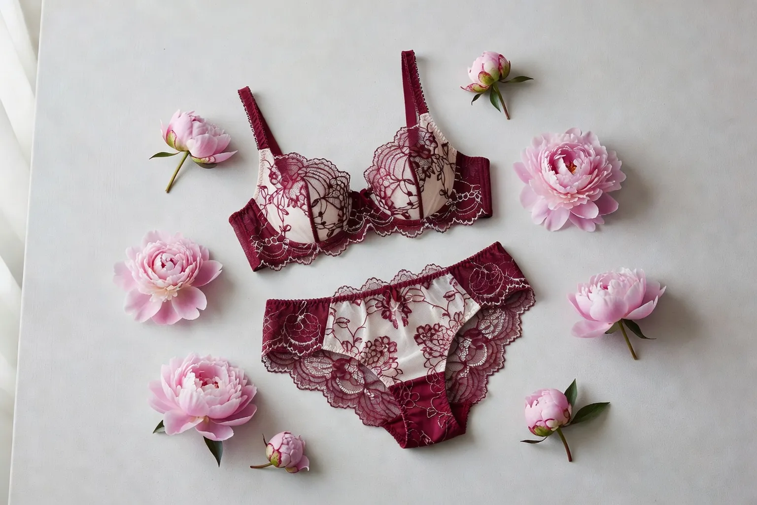 Lingerie grande taille européenne inclusive, soutien-gorge bonnets D à K et culotte grande taille