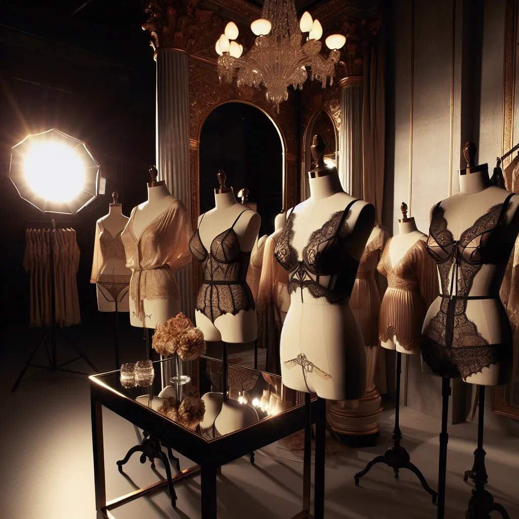 Créations de lingerie de marques est-européennes contemporaines