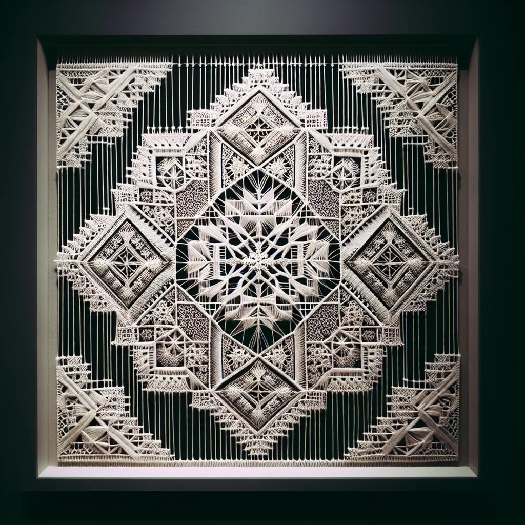 Dentelle de Pag croate et lingerie artisanale sur fond méditerranéen