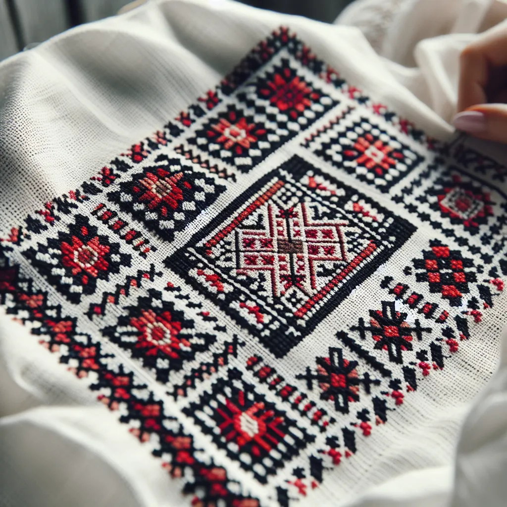 Lingerie traditionnelle — Roumanie 1