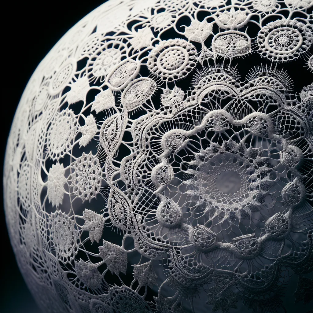 Dentelle d'Idrija slovène et lingerie artisanale sur fond alpin